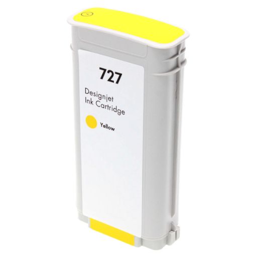 Picture of Remanufactured B3P21A (HP 727) Yellow Ink Cartridge (130 Yield)