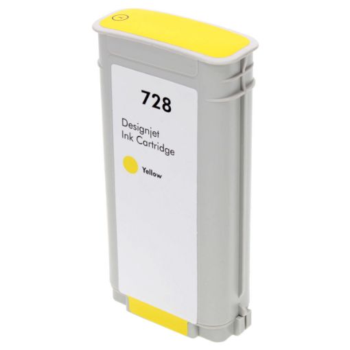Picture of Remanufactured F9J65A (HP 728) Yellow Ink Cartridge (130-ml)