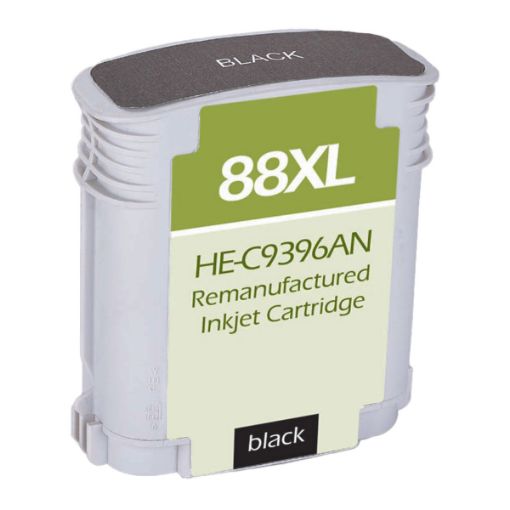 Picture of Remanufactured C9396AN (HP 88XL) High Yield Black Inkjet Cartridge (2450 Yield)
