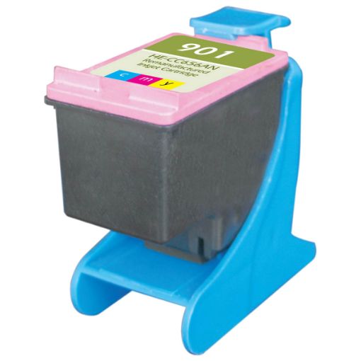 Picture of Remanufactured CC656AN (HP 901) Tri-Color Inkjet Cartridge (360 Yield)