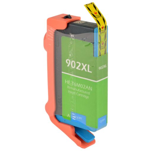 Picture of Remanufactured T6M02AN (HP 902XL) High Yield Cyan Inkjet Cartridge (825 Yield), No Box