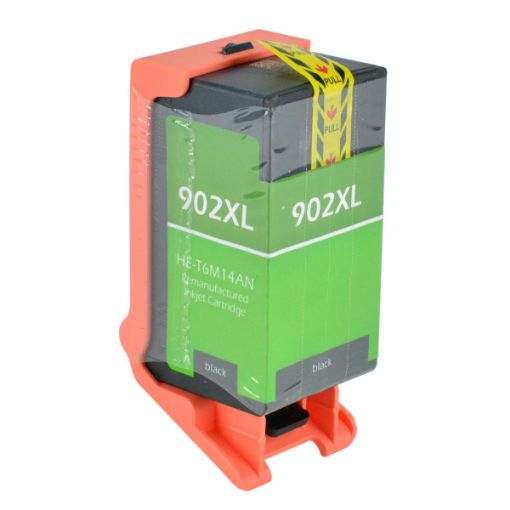 Picture of Remanufactured T6M14AN (HP 902XL) High Yield Black Inkjet Cartridge (825 Yield), No Box