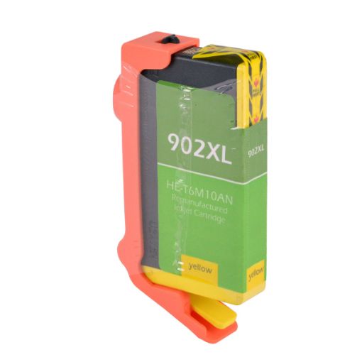 Picture of Remanufactured T6M10AN (HP 902XL) High Yield Yellow Inkjet Cartridge (825 Yield), No Box
