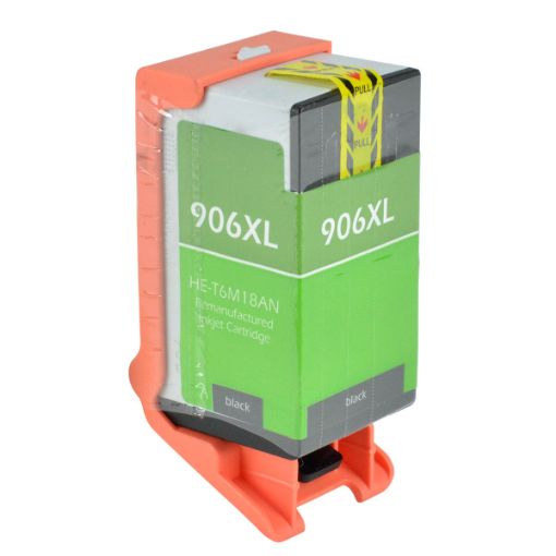Picture of Remanufactured T6M18AN (HP 906XL) High Yield Black Inkjet Cartridge (1500 Yield), No Box