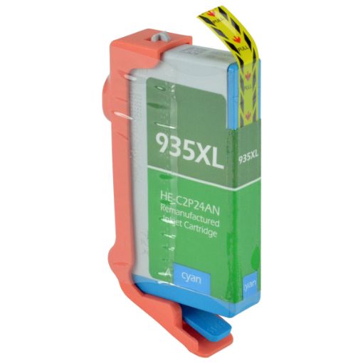 Picture of Remanufactured C2P24AN (HP 935XL) High Yield Cyan Ink Cartridge (825 Yield), No Box