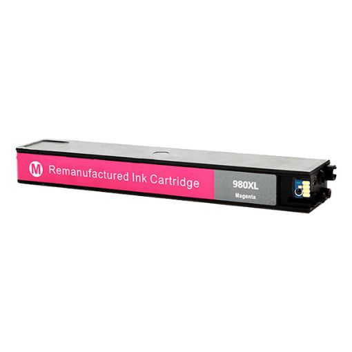 Picture of Remanufactured D8J08A (HP 980) Magenta Ink Cartridge (6600 Yield)