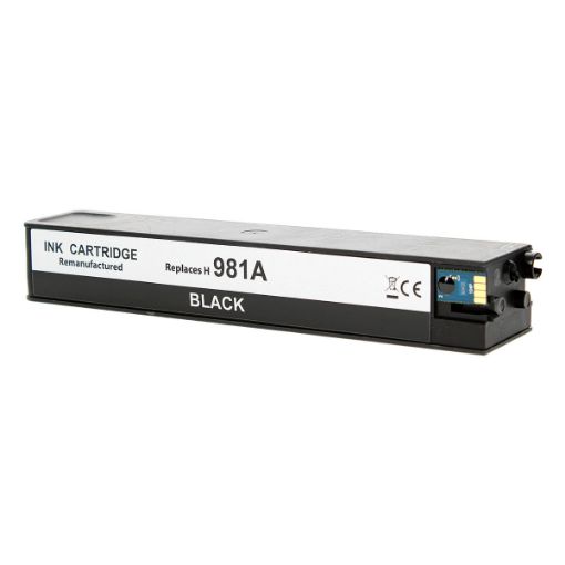 Picture of Remanufactured J3M71A (HP 981A) Black Inkjet Cartridge (6000 Yield)