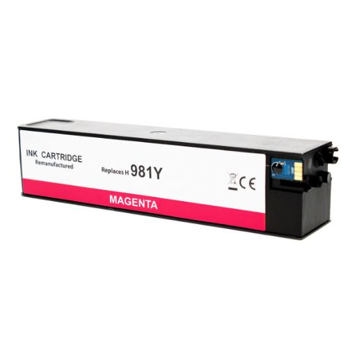 Picture of Remanufactured L0R14A (HP 981Y) Extra High Yield Magenta Pagewide Inkjet Cartridge (16000 Yield)