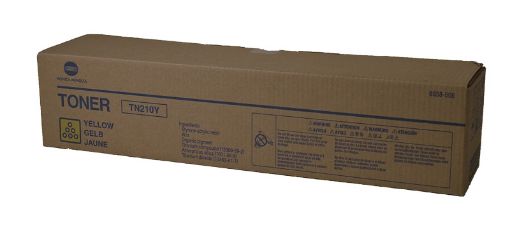 Picture of Konica Minolta 8938-506 (TN-210Y) Yellow Toner Cartridge (12000 Yield)