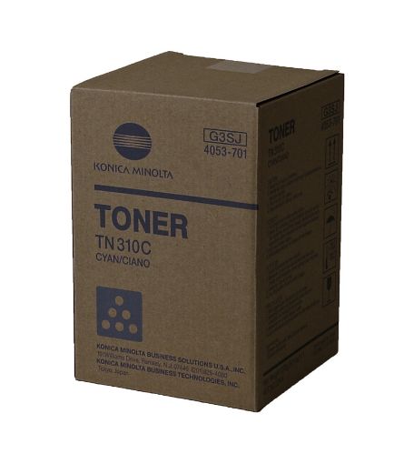 Picture of Konica Minolta 4053-701 (TN-310C) High Yield Cyan Copier Toner (5700 Yield)