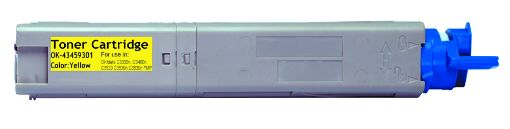 Picture of Compatible 43459301 Yellow Toner Cartridge (2500 Yield)