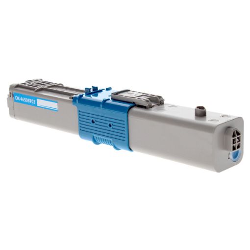 Picture of Compatible 46508703 High Yield Cyan Toner Cartridge (3000 Yield)
