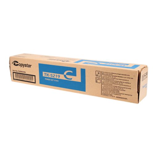Picture of Kyocera Mita 1T02R6CUS0 (TK-5217C, TK-5219C) Cyan Toner Cartridge (15000 Yield)