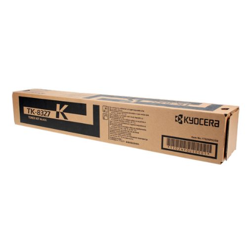 Picture of Kyocera Mita 1T02NP0US0 (TK-8327K) Black Toner Cartridge (18000 Yield)