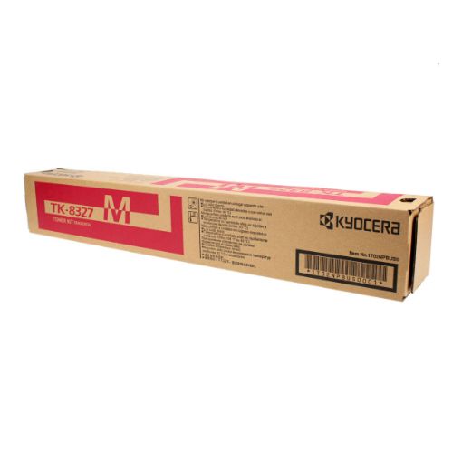 Picture of Kyocera Mita 1T02NPBUS0 (TK-8327M) Magenta Toner Cartridge (12000 Yield)