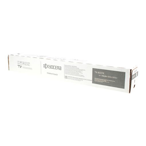 Picture of Kyocera Mita 1T02RL0US0 (TK-8337K) Black Toner Cartridge (25000 Yield)