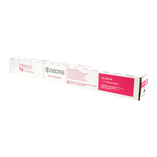Picture of Kyocera Mita 1T02RLBUS0 (TK-8337M) Magenta Toner Cartridge (15000 Yield)
