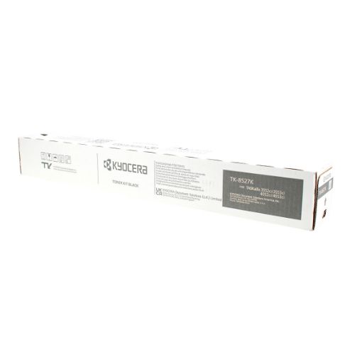 Picture of Kyocera Mita 1T02RM0US0 (TK-8527K) Black Toner Cartridge (25000 Yield)