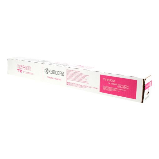 Picture of Kyocera Mita 1T02RMBUS0 (TK-8527M) Magenta Toner Cartridge (15000 Yield)