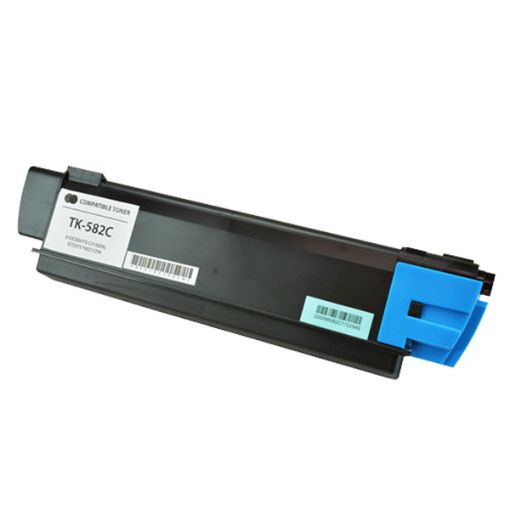 Picture of Compatible 1T02KTCUS0 (TK-582C) Cyan Toner Cartridge (2800 Yield)