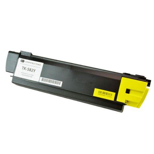 Picture of Compatible 1T02KTAUS0 (TK-582Y) Yellow Toner Cartridge (2800 Yield)