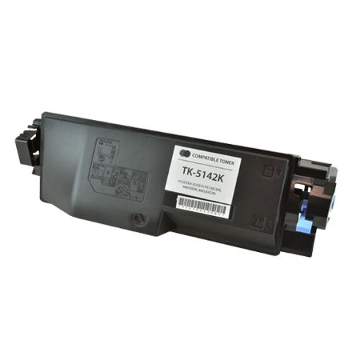 Picture of Compatible 1T02NR0US0 (TK-5142K) Black Toner Cartridge (7000 Yield)