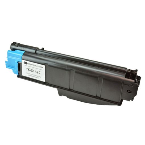 Picture of Compatible 1T02NRCUS0 (TK-5142C) Cyan Toner Cartridge (5000 Yield)