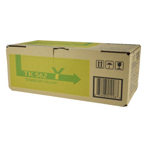 Picture of Kyocera Mita 1T02HNAUS0 (TK-562Y) Yellow Toner Cartridge (10000 Yield)