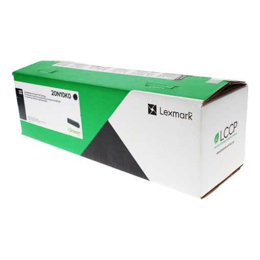 Picture of Lexmark 20N10K0 Black Toner Cartridge (1500 Yield)