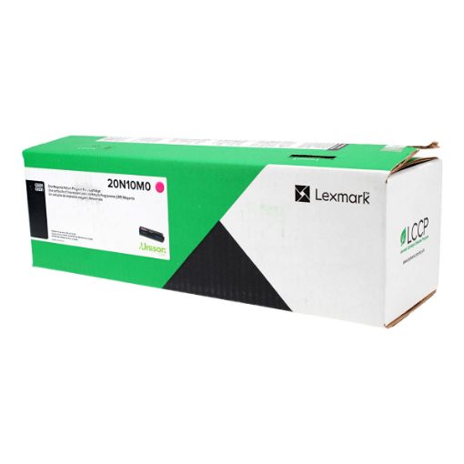Picture of Lexmark 20N10M0 Magenta Toner Cartridge (1500 Yield)
