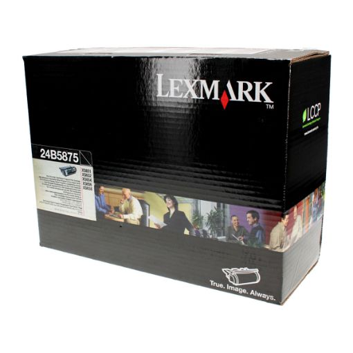 Picture of Lexmark 24B5875 High Yield Black Toner Cartridge (30000 Yield)