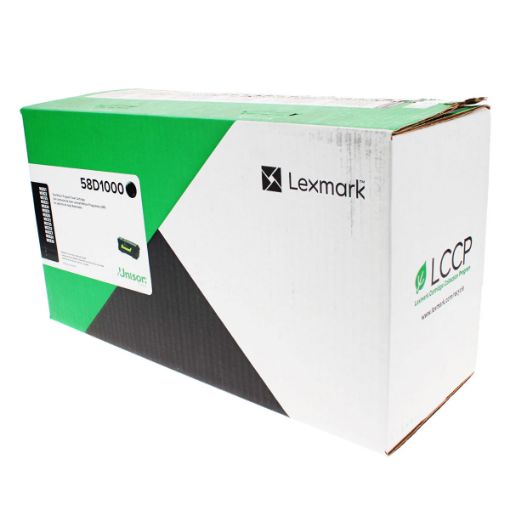Picture of Lexmark 58D1000 Black Toner Cartridge (7500 Yield)