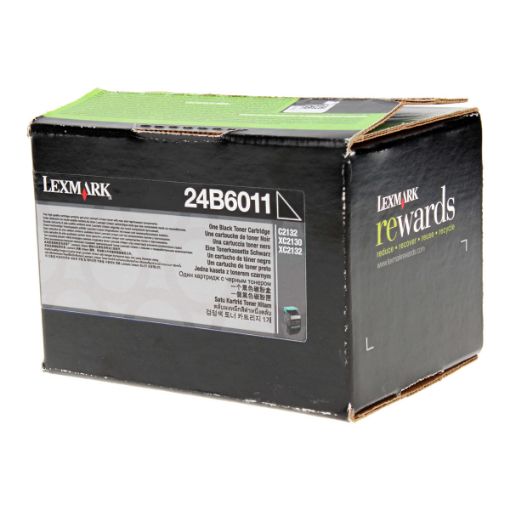 Picture of Lexmark 24B6011 Black Toner Cartridge (6000 Yield)