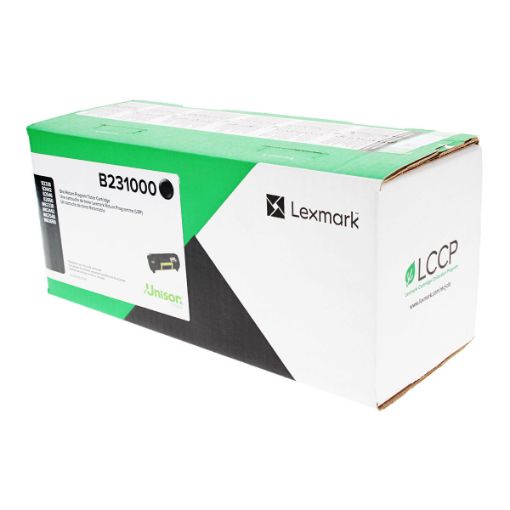 Picture of Lexmark B231000 Black Toner Cartridge (3000 Yield)