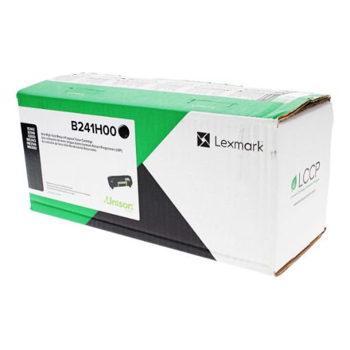 Picture of Lexmark B241H00 High Yield Black Toner Cartridge (6000 Yield)