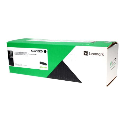 Picture of Lexmark C3210K0 Black Toner Cartridge (1500 Yield)