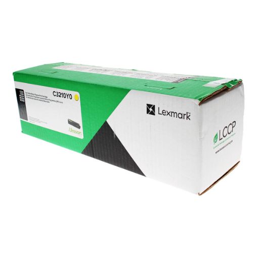 Picture of Lexmark C3210Y0 Yellow Toner Cartridge (1500 Yield)