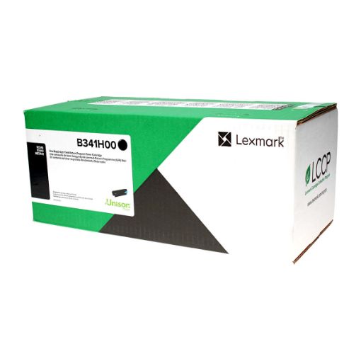 Picture of Lexmark B341H00 High Yield Black Toner Cartridge (3000 Yield)