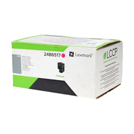Picture of Lexmark 24B6517 Magenta Toner Cartridge (10000 Yield)