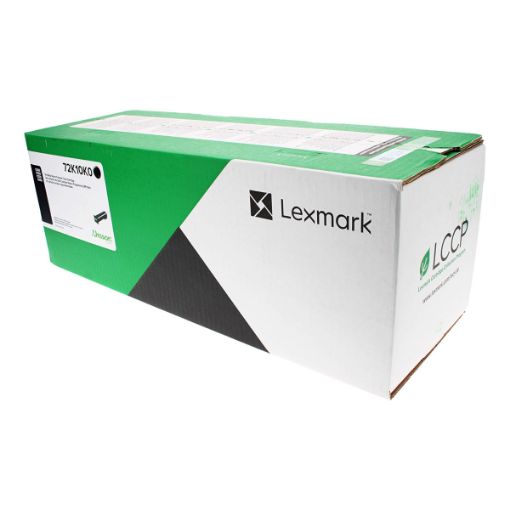 Picture of Lexmark 72K10K0 Black Toner Cartridge (8000 Yield)