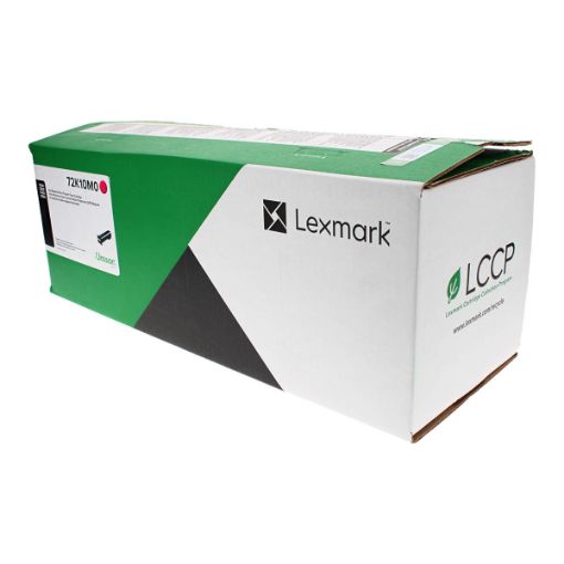 Picture of Lexmark 72K10M0 Magenta Toner Cartridge (8000 Yield)