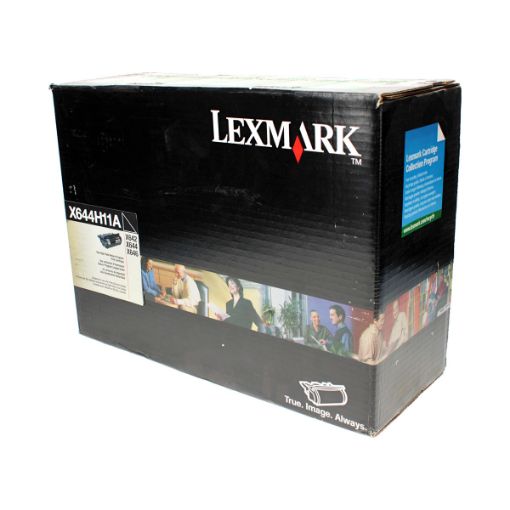Picture of Lexmark X644H11A Black Toner Cartridge (21000 Yield)