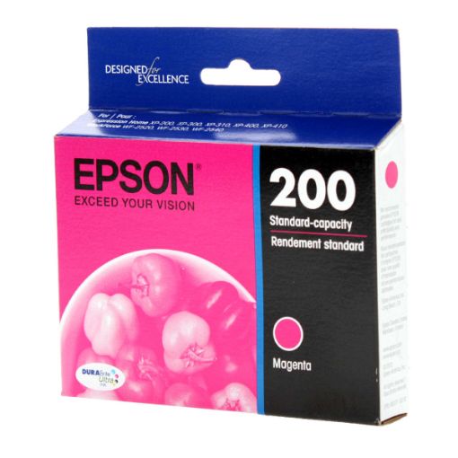 Picture of Epson T200320 (Epson 200) High Yield Magenta Inkjet Cartridge (450 Yield)