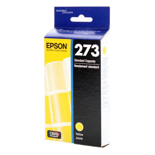 Picture of Epson T273420 (Epson 273) Yellow Inkjet Cartridge (300 Yield)