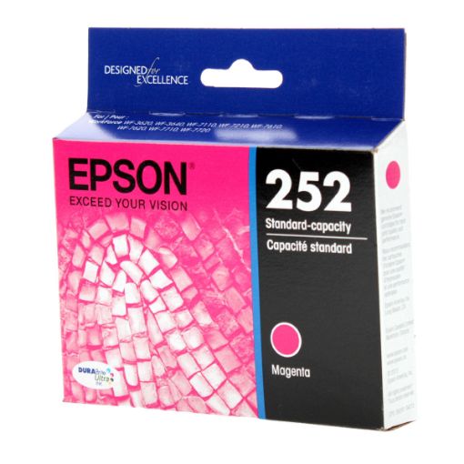 Picture of Epson T252320 (Epson 252) Magenta Inkjet Cartridge (300 Yield)