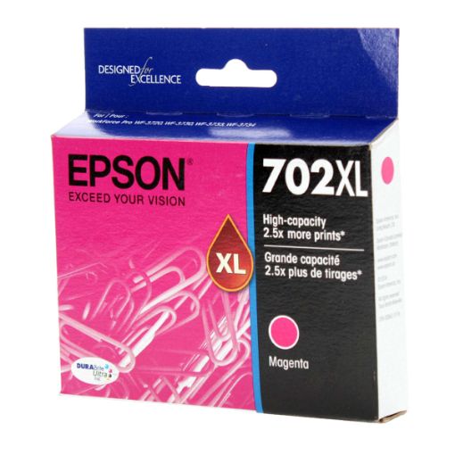 Picture of Epson T702xl320 (Epson 702XL) Ultra High Yield Magenta Inkjet Cartridge (950 Yield)