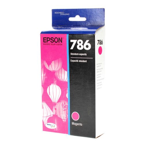 Picture of Epson T786320 (Epson 786) Magenta Inkjet Cartridge (800 Yield)
