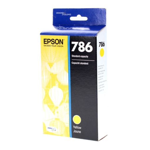 Picture of Epson T786420 (Epson 786) Yellow Inkjet Cartridge (800 Yield)
