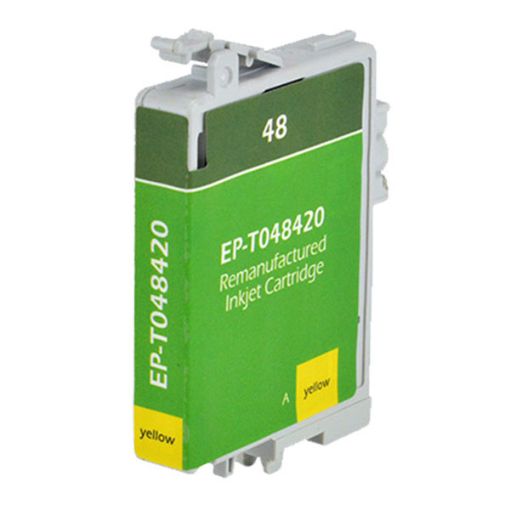 Picture of Remanufactured T048420 (Epson 48) Yellow Inkjet Cartridge