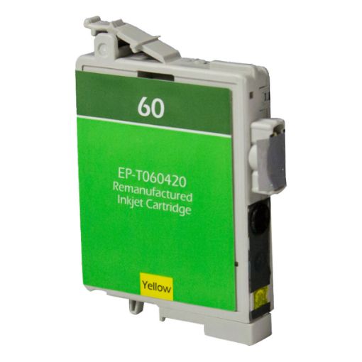 Picture of Remanufactured T060420 (Epson 60) Yellow Inkjet Cartridge (600 Yield)